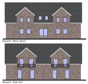 Neubau EG-Wohnung Nr. 2 mit Stellplatz und Terrasse zu verkaufen – ohne Provision!, 26842 Ostrhauderfehn, Terrassenwohnung